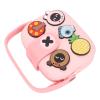 Kids Camera Case Cartoon Multi Color Buffer Housing Large Capacity Crossbody Shoulder Bag for Boys Girls (Pink) view 4