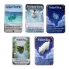5PCS Animal Pocket Hug Gifts, Mini Resin Animal Hug Token, Cute Pocket Hug Turtle Keepsake with Positive Cards, Encouragement Greeting Card Gifts for Friend Birthday Thanksgiving Anniversary view 1