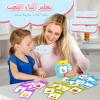 Arabic & English Talking Flash Cards for Toddlers, Bilingual Flash Cards Learning Montessori Toys with 510 Sight Words, Speech Therapy Toys, Children's Sensory Preschool Learning Educational Gifts view 3