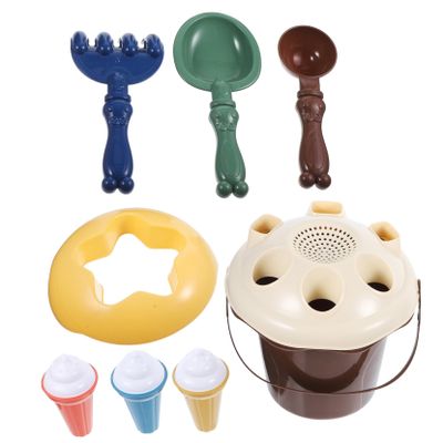 BESPORTBLE Sand Beach Thickened Sand Playing Portable Lightweight Design for Outdoor Fun for Random Color Included Random Color