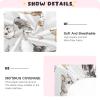 KEEPREAL Fitted Crib Sheets for Boys Girls, Soft Breathable Comfortable Cute Cats Baby Sheet Set, Crib Sheets Fits Standard Crib and Toddler Mattress#20 view 4
