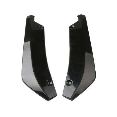 TONGYUYU Rear Bumper Diffuser Spoilers Cars for Mercedes-Benz C-Class T-Modell (S203) 2004-2007, Anti Scratch Rear Wrap Angle Protector Exterior Decoration Car Accessories,Black