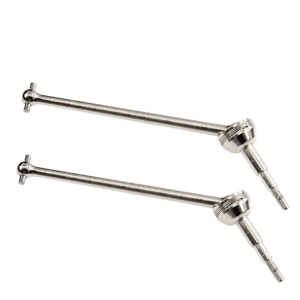 2pcs Metal Drive Shaft 10208 Driveshaft Upgrade Parts Compatible with 1 10 RC Car 10410B Accessories