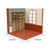 1:12 Figures Background Backdrop Collection Storage Model Scene Show for Action Figures Diecast Car Scene 215x215mm, Bar view 3