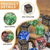 115-Piece MTG Dice Set with Dry Erase Tokens Kit Includes 63 Counters and 50 Tokens for MTG, TCG Cards Game Accessories with 2 Markers 2 Cloths view 3