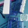 bestcool Mahjong Racks with Pushers Set of 4, Mahjong Tile Holders with Dice, Racks with Attached Pushers, Mahjong Accessories and Supplies for Women(Blue-Pink) view 4