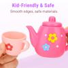 Lajeje Toddler Tea Party Set for Girls Ages 3-5, 23-Piece Pretend Play Tea Set for Kids with Teapot, Cups, Plates & Desserts, Perfect Size for Little Hands, Birthday for Girls view 4