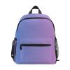 Zathe Pink Blue Gradient Daycare Bag for Infant Boy's Toddler Toy Bag with Side Pockets for Kids Aged 3-8 view 1