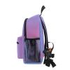 Zathe Pink Blue Gradient Daycare Bag for Infant Boy's Toddler Toy Bag with Side Pockets for Kids Aged 3-8 view 4