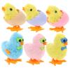 Beaupretty 6pcs Wind Up Chicken for Small Adorable Cartoon Clockwork Walking Easter Party Favors and Christmas Party Novelty Gifts Easy to Grasp Fun view 1