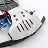 Stainless Steel Armor Front and Rear Compatible with 2WD 1/10 Scale Compatible with Various RC Cars view 2