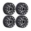 1.9 Carbon Fiber Beadlock Wheel Rims Compatible with 1 10 Scale RC Crawler Cars Compatible with Models Like VS4 10 H10 Optic DIY view 1