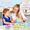 Chinese & English Talking Flash Cards for Toddlers, Bilingual Flash Cards Learning Montessori Toys with 224 Sight Words, Speech Therapy Toys for Children Sensory Preschool Education Gifts view 2