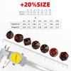 Crystal Amethyst Polyhedral Dice Set for DND (7-Piece) - Hand-Polished Gemstone Gaming Dice for Dungeons and Dragons & Tabletop RPGs, with Gift Case view 2