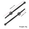 2pcs Steel Metal Drive Shaft Upgrade Parts Compatible with 1/10 RC Car TT-02B TT02B Model Driveshaft Accessories view 2