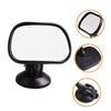 Toyvian Car Rearview Mirror with Strong Suction Cup Wide Angle Interior Safety Mirror for Auto Rear View and Easy to Install Shake Design for Rear Observation view 3