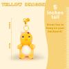 Adorlynetty Nailong Dinosaur Plush Toys Cute Dinosaur Stuffed Animals Pendant for BackpackFight view 4