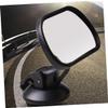 Abaodam Safety Rearview Mirror for Car with Strong Suction Cup Wide Angle Observation Mirror for Backseat Easy Installation View Surroundings view 2