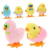 BESPORTBLE 6pcs Wind Up Chicken for Clockwork Walking with Adorable Cartoon Design Small Easy to Grasp Party Favors and Bag Fillers and Fun view 1