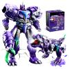 Resosese Transforming Toys Figures-Robot Toys for Boys, Action Figure for Kids Birthday Dinosaur Toys for Kids 5-14, ABS Metal Texture-Part of Alloy view 1