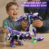 Resosese Transforming Toys Figures-Robot Toys for Boys, Action Figure for Kids Birthday Dinosaur Toys for Kids 5-14, ABS Metal Texture-Part of Alloy view 2