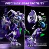 Resosese Transforming Toys Figures-Robot Toys for Boys, Action Figure for Kids Birthday Dinosaur Toys for Kids 5-14, ABS Metal Texture-Part of Alloy view 4