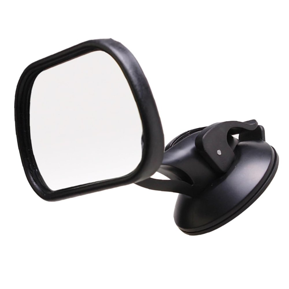 Abaodam Car Rearview Mirror Safety Auto Suction Cup Rear View Mirror for Rear Seat Wide Angle with Shatterproof Film and HD Reflection for Monitoring