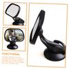 Abaodam Car Rearview Mirror Safety Auto Suction Cup Rear View Mirror for Rear Seat Wide Angle with Shatterproof Film and HD Reflection for Monitoring view 2