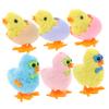 VICASKY 6pcs Wind Up Chicken for Small Clockwork Walking with Cute Cartoon Design Easter Party Favors and Favor Bag Fillers Novelty Gift view 1