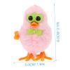 VICASKY 6pcs Wind Up Chicken for Small Clockwork Walking with Cute Cartoon Design Easter Party Favors and Favor Bag Fillers Novelty Gift view 2