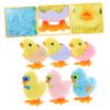 VICASKY 6pcs Wind Up Chicken for Small Clockwork Walking with Cute Cartoon Design Easter Party Favors and Favor Bag Fillers Novelty Gift view 3