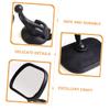 Beaupretty Safety Rearview Mirror with Strong Suction Cup Wide Angle Car Mirror for Backseat Monitoring Shatterproof Protective Film Easy Installation for All Vehicles view 2
