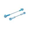 2PCS M3 Metal Ball Joint Rod End Universal Linkage Connector for RC Car Steering and DIY Models(Silver) view 2