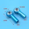 2PCS M3 Metal Ball Joint Rod End Universal Linkage Connector for RC Car Steering and DIY Models(Silver) view 3