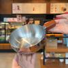 14cm Stainless Steel Pot, Walnut Wood Handle Small Bowl, Fruit Salad Yogurt Bowl Breakfast Cooking Pot view 4