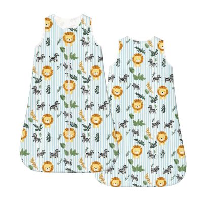 Muishi Zebras Lions with Stripes Baby Wearable Blanket Infant Boys Girls Sleeping Bag for Newborn Unisex Baby Stuff Sleep Sack Suit S(0-6month)