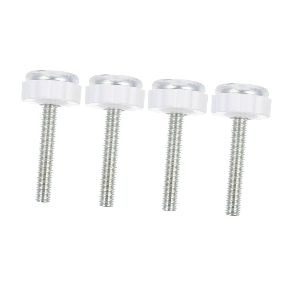 Totority 4pcs Pressure Mounted Gate Spindle Rods Adapter Bolts for Pet Safety Gates and Easy No Tool Installation for Stairs and Doorframes