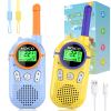 MOICO Toys for 3-12 Year Old Boys Girls,Rechargeable Long Range Walkie Talkies for Kids with 22 Channels,3 4 5 6 7 8 Year Old Kids Gift, Perfect for Outdoor Camping,Hiking,Christmas and Birthday view 1