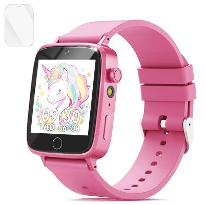 NBKLS Kids Smart Watch with 26 Puzzle Games, Watch for Kids Girls with HD Camera, Alarm, Video/Music Player, Pedometer, Toddler Learning Toys Watches for Christmas Birthday Gift