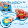 IOMDRWU Inertial Push Pull Car Toys for 1 Year Old Boy Girl, Toddlers 1-3 Birthday Gift, Baby Toys 12-18 Months, Vehicle for 6-9-12-18 Month, First Birthday Gifts for Boys Girls, Valentines Day Gifts view 2