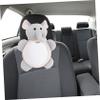 HOOTNEE Shatterproof Rearview Car Mirror with Adorable Cartoon Animal Design Acrylic Safety Mirror for Car Seats Lightweight and Compact for Travel Convenience view 3