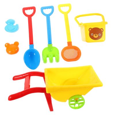 Beaupretty Sand Beach Set Sand Play Tools for Boys and Safe Smooth Surface Lightweight Material Promotes Brain Development and Parent Interaction for Outdoor Beach Fun