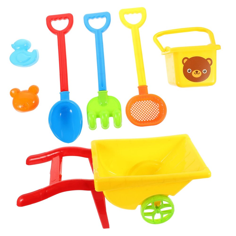 Beaupretty Sand Beach Set Sand Play Tools for Boys and Safe Smooth Surface Lightweight Material Promotes Brain Development and Parent Interaction for Outdoor Beach Fun