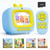 Prysyedawn Kids Story Machine Toys for 3-8 Year Old Boys Girls, Toddler TV Toys with Video Player, Music Player, 100+ Stories, Alarm Clock, Game, Chritmas Birthday Festival Gift for Kids (Blue) view 1