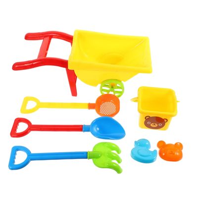 BESPORTBLE Beach Sand Set Lightweight Portable Outdoor Educational Plaything for Boys Bright Colors to Enhance Brain Development and Hands Skills