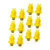 Abaodam 36Pcs Lovely Bee Shaped Erasers for Bulk Supplies Safe Non Toxic Painting Tools for Classroom Rewards Party Favors view 1