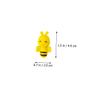 Abaodam 36Pcs Lovely Bee Shaped Erasers for Bulk Supplies Safe Non Toxic Painting Tools for Classroom Rewards Party Favors view 2