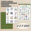 Ycyfckdr Christmas Bingo Game, Christmas Party Bingo Card Set, Suitable for Holiday Gatherings and Parties, Card Game for Family and Friends, 03 view 2