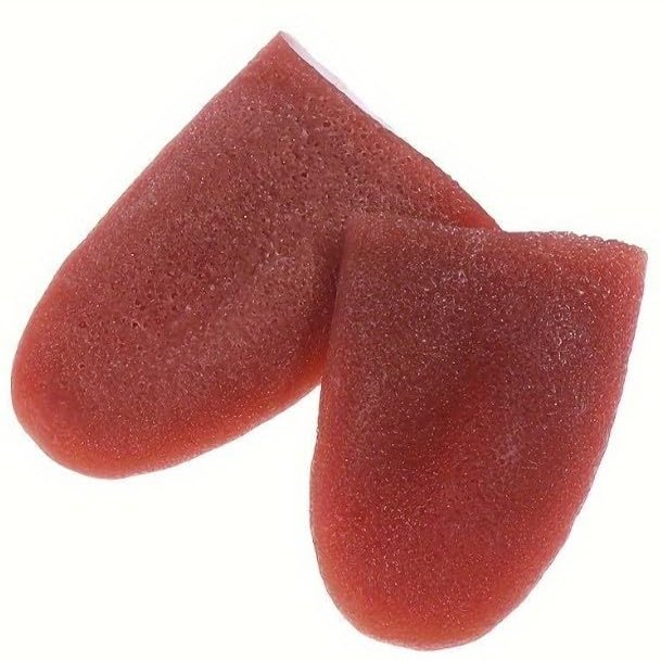 Cauaoa 2 Pcs Realistic Fake Tongue Gross Jokes Prank Magic Tricks Fashion Processing Halloween Magicians Props Tricks Tongue Toy Magic Kits Accessories