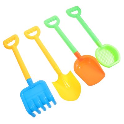 Abaodam Portable Beach Sand Lightweight Shovels for Outdoor Sand Digging and Gardening Play for Beach Backyard Random Color